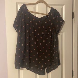Torrid fox shirt